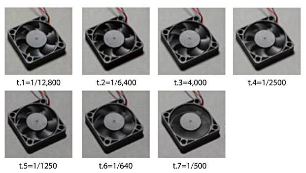 T 7 T 6 T 5 T 4 T 3 T 2 (C2) T 1 (C1) Digitalis Pro S400DC 1/500s 1/640s 1/1250s 1/2500s 1/4000s 1/6400s 1/12800s Temp.