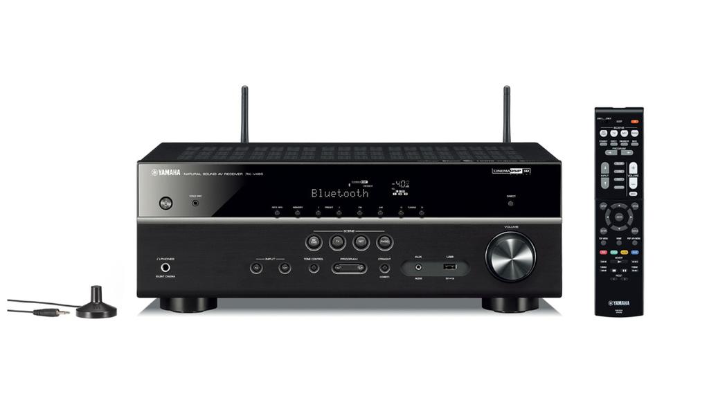 5.1-kanałowy amplituner AV kompatybilny z MusicCast Surround i wyróżniający się niesamowitą łatwością użytkowania, zapewniając doskonalsze możliwości