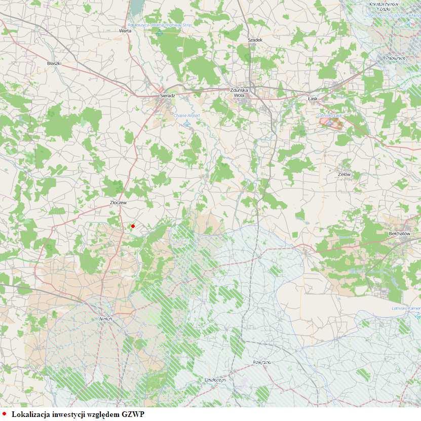 52 - rzeka Burdynówka oddalona ok. 1,11 km w kierunku południowo-zachodnim; - rz. Pyszna oddalona ok. 3,49 km w kierunku południowo-wschodnim.