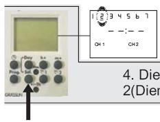 Zawór AquaStar E3000/E6000 Instrukcja uytkowania Zawór AquaStar E3000/E6000 Instrukcja uytkowania 3. wcisn klawisz Day.