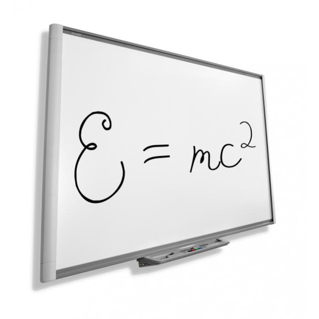 TABLICA INTERAKTYWNA SMART Board SBM680 + SLS najpopularniejsza na świecie tablica interaktywna przekątna tablicy 77 cali obsługa gestów współpraca dwóch osób jednocześnie półka z przyciskami, dwa