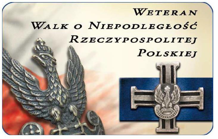 WZÓR NR 37 LEGITYMACJA CZŁONKA KORPUSU WETERANÓW WALK O NIEPODLEGŁOŚĆ RZECZYPOSPOLITEJ POLSKIEJ do 20 WZÓR LEGITYMACJI CZŁONKA KORPUSU WETERANÓW WALK O NIEPODLEGŁOŚĆ RZECZYPOSPOLITEJ POLSKIEJ