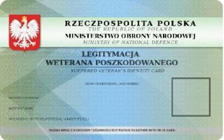 2) W prawym dolnym rogu hologram z nadrukiem "MON". 3) Napisy w kolorze czarnym wykonane różną czcionką: 1.