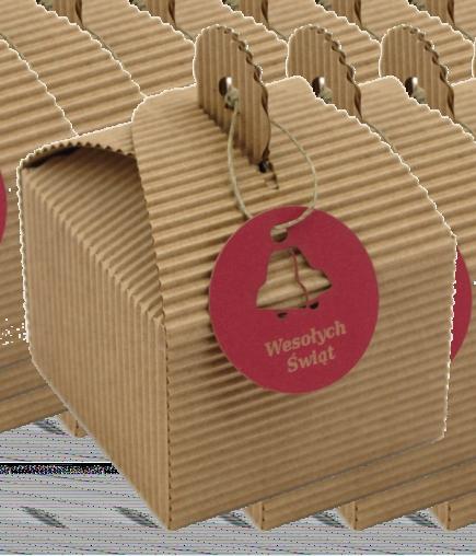 Opakowania świąteczne Pudełko podarunkowe Pudełka podarunkowe wykonane są z