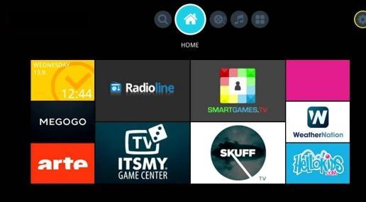 7.3 TV Store TV Store daje dostęp do ok.200 aplikacji zarządzanymi przez portal Foxxum. Do wyboru są wiadomości, serwisy pogodowe, społecznościowe, programy dla dzieci etc.