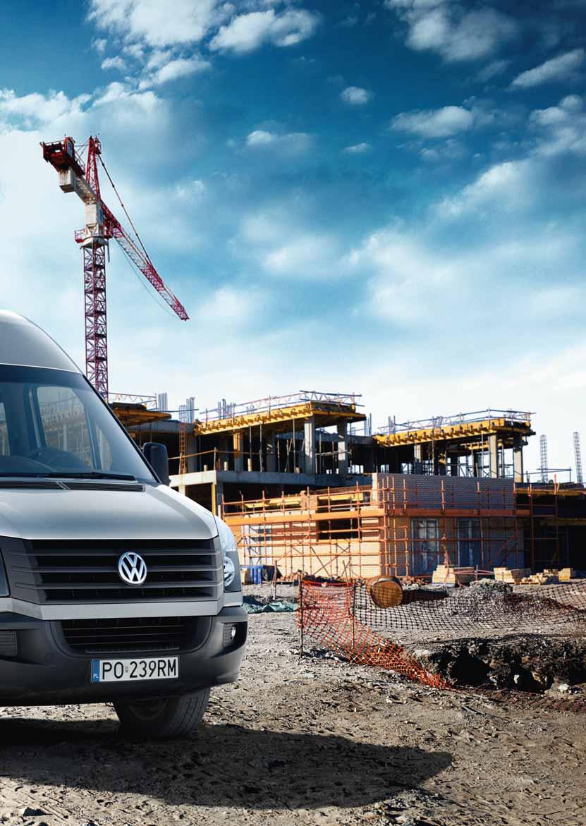 Crafter objęty jest bezpłatną trzyletnią gwarancją (maks.
