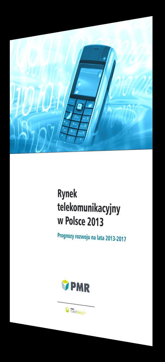 2 Język: polski, angielski Data publikacji: Q3 Format: pdf Cena od: 2100 Sprawdź w raporcie Jaka jest obecna i prognozowana wartość polskiego rynku telekomunikacyjnego?