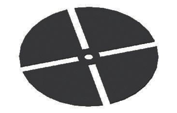23 Podkładka gumowa 1,5 MM Rubber adjustment shim for