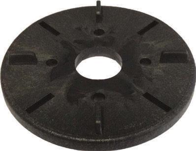 26 Podstawka pod płyty gumowa 8 mm o montażu maskownic pionowych tarasu Gumowana podstawka stałej wysokości pod płyty. o używania z płytami betonowymi i ceramicznymi itp.