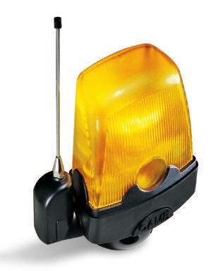 Lampy KLED i KLED24 to nowoczesne podejście uznanego modelu lampy ostrzegawczej od CAME.