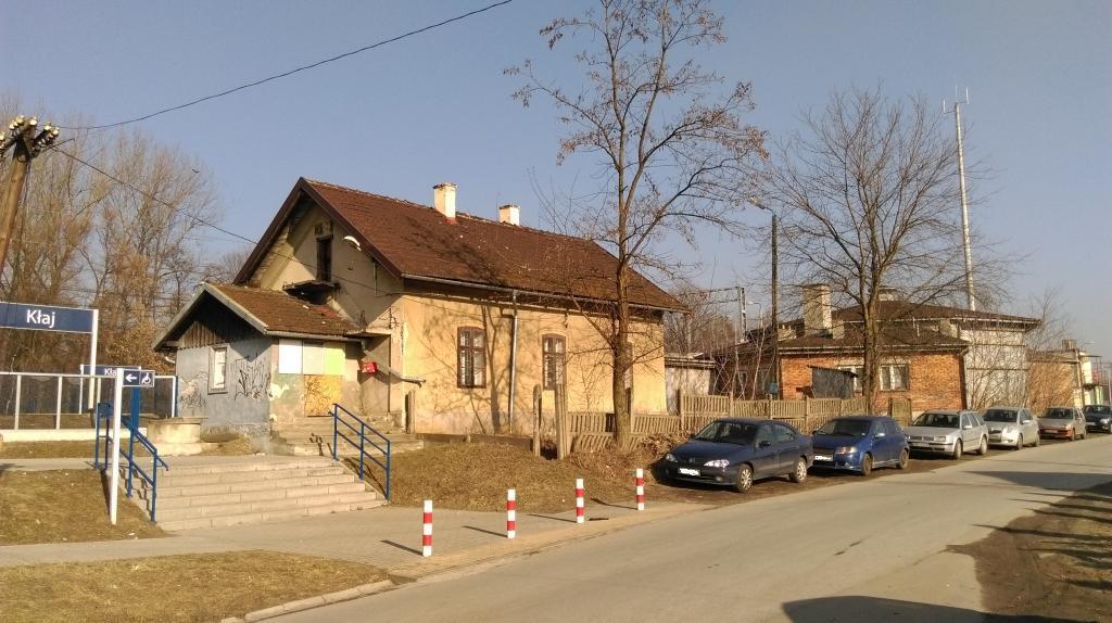 9. Rewitalizacja centrum przesiadkowego w miejscowości Kłaj, przy linii kolejowej łączącej Kraków z Tarnowem.