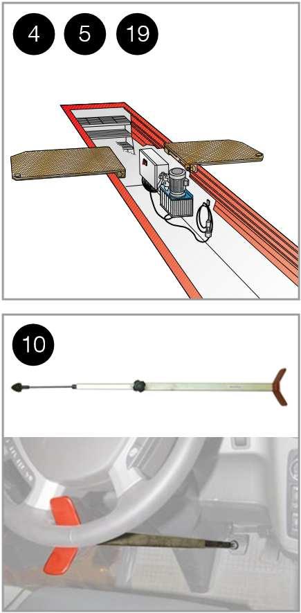 hydrauliczne na posadzkę i na kanał 380 V 3 AM