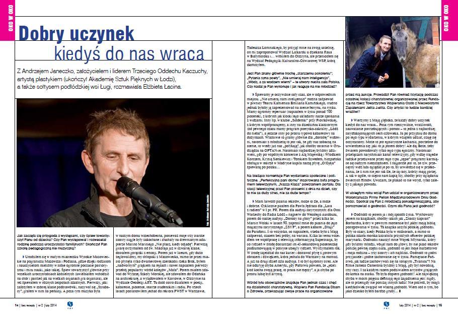 Wywiad z przyjacielem Fundacji Co ciekawego?