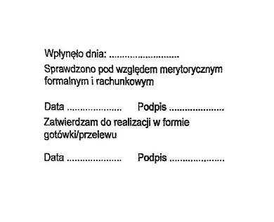 b. Faktury muszą być obite pieczątkami, które wymóg na firmy nałożony został już przepisami ustawy.