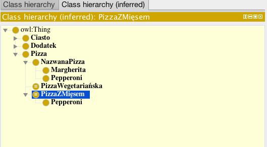 1. Z menu Reasoner wybierz Start reasoner (zostaw zaznaczony domyślny silnik wnioskujący lub wybierz dowolny jeżeli żaden nie jest zaznaczony).