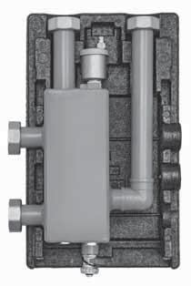 System zabudowy kotłowni do 70 kw Wartowniki typ K i Rozdzielacze Gwarancja długiej eksploatacji instalacji grzewczych Armatura Produkt: separator powietrza, zwrotnica hydrauliczna i odmulnik w
