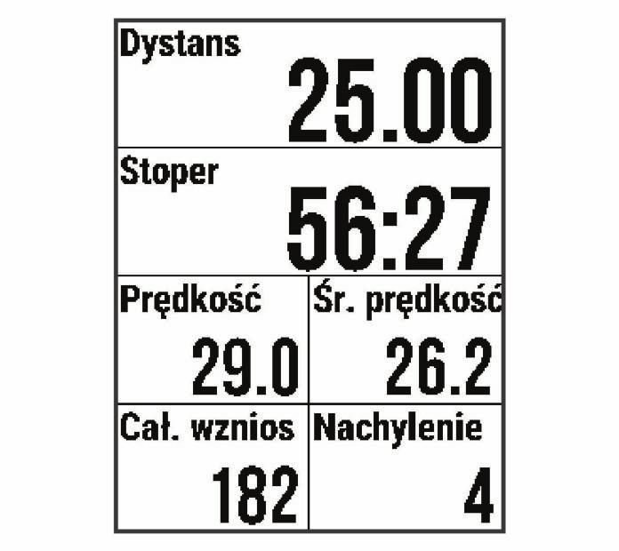 Urządzenie będzie przewijać dostępne widżety. W aktywnym widżecie wybierz, aby wyświetlić dodatkowe opcje dla tego widżetu.
