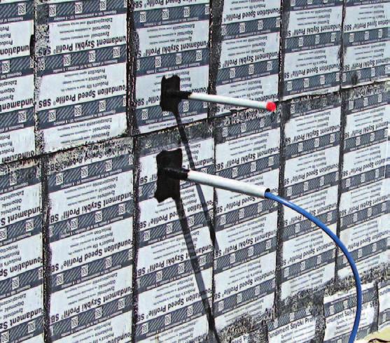 System SZCZELNY FUNDAMENT Uniwersalność