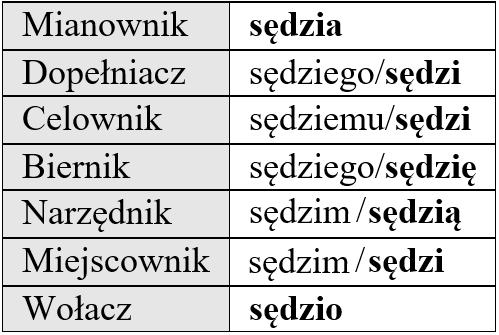 Jednakże takie derywaty można opisać zarówno jako modyfikacyjne motywowane rzeczownikiem osobowym rodzaju męskiego o odmianie przymiotnikowej, a więc paradygmatyczne, jak i sufiksalne mutacyjne