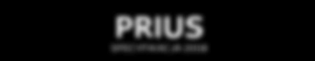 PRIUS SPECYFIKACJA 2018 *