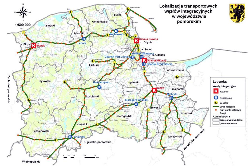 Za takim podejściem do planowania systemu transportowego przemawia założenie, że cała struktura sieciowa systemu transportowego województwa opiera się na powiązaniach węzłowych różnych systemów