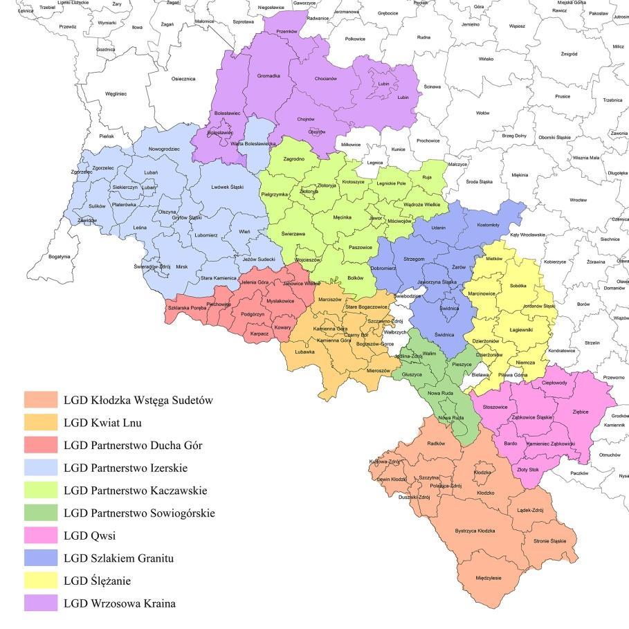Zintegrowane Inwestycje Terytorialne oraz euroregiony Źródło: opracowanie własne. Rysunek 15.
