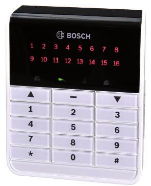 Centralę AMAX 4000 można rozbdować, dodając bezprzewodowe rządzenia DSRF (433 MHz) firmy Bosch.