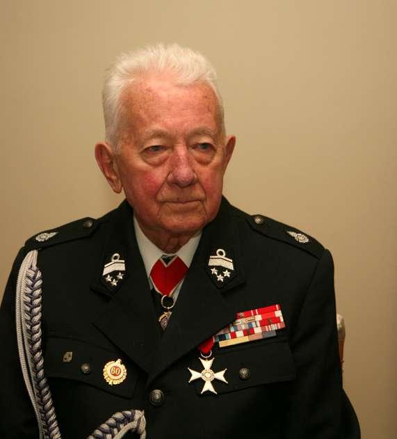 Po popisie orkiestry o swojej pasji strażackiej mówił Zdzisław Dąbrowski. Szanowni Państwo!