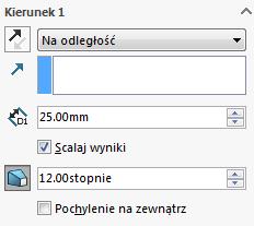 dodania/bazy jak poprzednio. Wyciagnięcie wycięcia Krok 1: Kliknij Płaszczyznę prawą i wejdź w szkic.