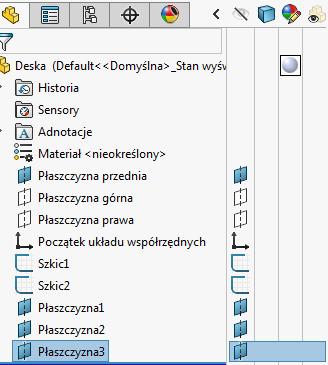 przednia. Zatwierdź krokiewką.