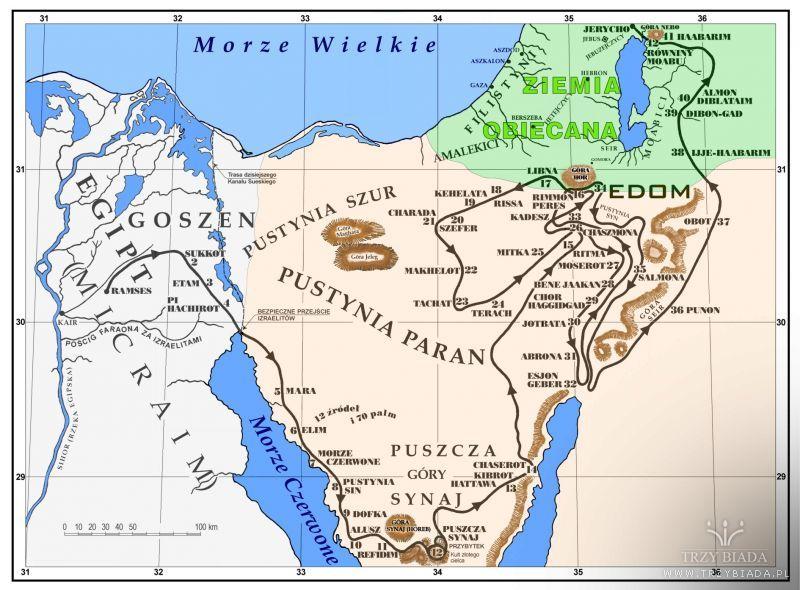 Wędrówka do ziemi obiecanej geografa Przybliżona