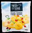 Pierogi z truskawkami, serem lub kapustą i grzybami Go tove 750 g 100 g - 0,53 przy zakupie