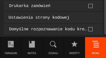 W celu popranego rozpoznawania kodu kreskowego wymagane jest ustawienie co najmniej prefiksu różnego od 00.