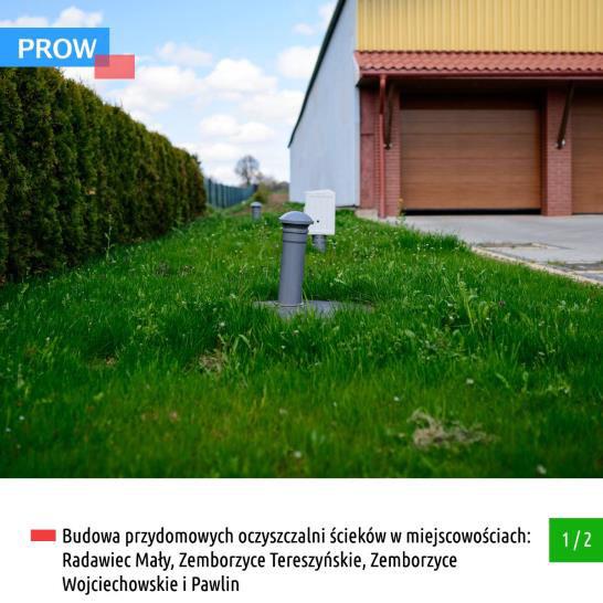 Podstawowe usługi i odnowa miejscowo ci na obszarach wiejskich Poddziałanie 1 - Inwestycje związane z tworzeniem, ulepszaniem lub rozbudową