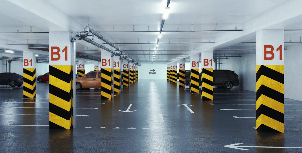 O Ś W I E T L E N I E P R Z E M Y S ŁO W E O Oprawy LED OMNIA zaprojektowaliśmy powierzchnia być z myślą o parkingach podziemnych,
