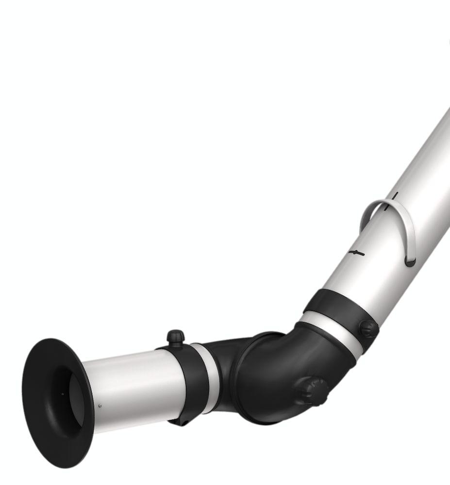 The best and most cost-efficient solution for extraction of hazardous airborne contaminants, in applications where small, flexible and easy-to-use arms are required.