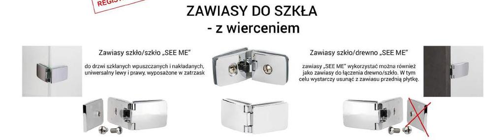 PASSION SERIA OKUĆ DO GABLOT PASSION dwa koncepty okuć do mebli z drzwiami