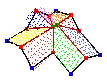 Model dachu po regularyzacji przedstawia rys. 6d. (a) (b) (c) (d) Rys. 6. Regularyzacja modelu.