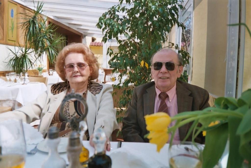 W restauracji z Ania i Richardem.