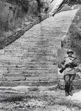 In 1944 Ludwik Was taken by Germans to the concentration camp in Austria Mauthausen and later Gaussen: W 1944 roku Ludwik był zabrany przez Niemców do obozu koncentracyjnego Mauthasen w Austrii: The