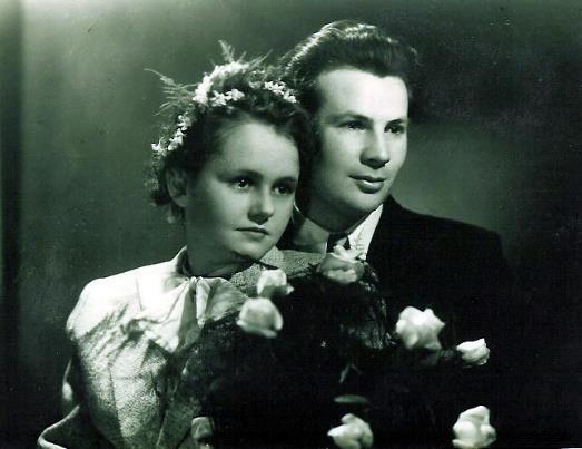pobrali się w 1950 In