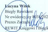 z póÿniejszymi zmianami) i Rozporz¹dzeniu Ministra Finansów z dnia 19.