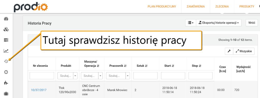 Zobacz pulpit produkcji Wróć na swoje