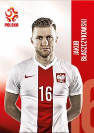 Artykuły Szkolne Reprezentacji Polski Naklejki A4 Lewandowski, Milik, Szczęsny, Glik