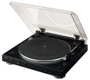 DP-200USB Automatyczny gramofon analogowy z koderem mp3 złącze USB umożliwiające łatwy zapis cyfrowych plików MP3 kopiowanych z płyt analogowych (192kbit/s) odlewany talerz wykonany z aluminium napęd