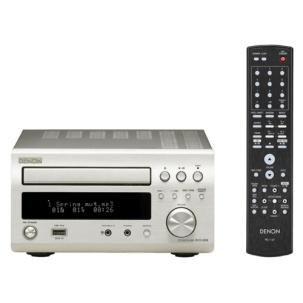 AKCESORIA RCD-M38 Amplituner stereofoniczny z CD moc 2x30W (6 ohm) odtwarzanie CD/MP3/WMA tuner radiowy aluminiowa płyta czołowa logiczne rozplanowanie wnętrza amplitunera CD i zwrotnic w głośnikach
