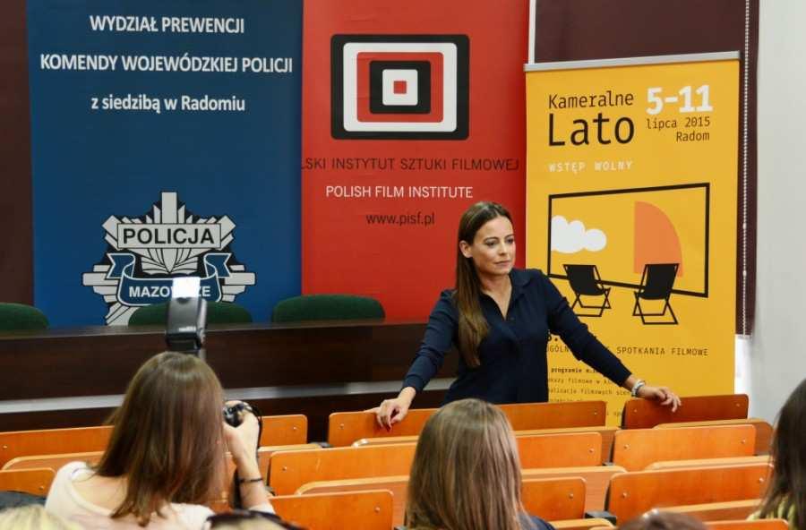 Komunikator Mazowieckiego Garnizonu Policji ; Numer 163 Strona 8 Jak co roku, ambasadorka festiwalu Anna Mucha - angażuje się w promocję całego projektu oraz wydarzeń z nim związanych.