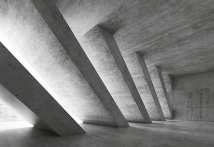 CONCRETO GRAY BETON Beton to materiał dający duże możliwości kreowania przestrzeni.