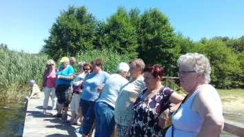 piosenek Żywot emeryta oraz Suliko. Później gościli u siebie seniorów z Dziennego Domu Senior-Wigor ze Zbąszynia.