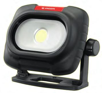REFLEKTORY 13 Reflektor akumulatorowy Moce oświetlenia: ECO/NORMAL/BOOST. Podstawa z silnymi magnesami umożliwiająca używanie bez zajmowania rąk.